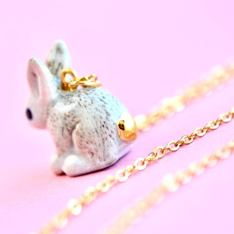 Goldentail Rabbit Necklace