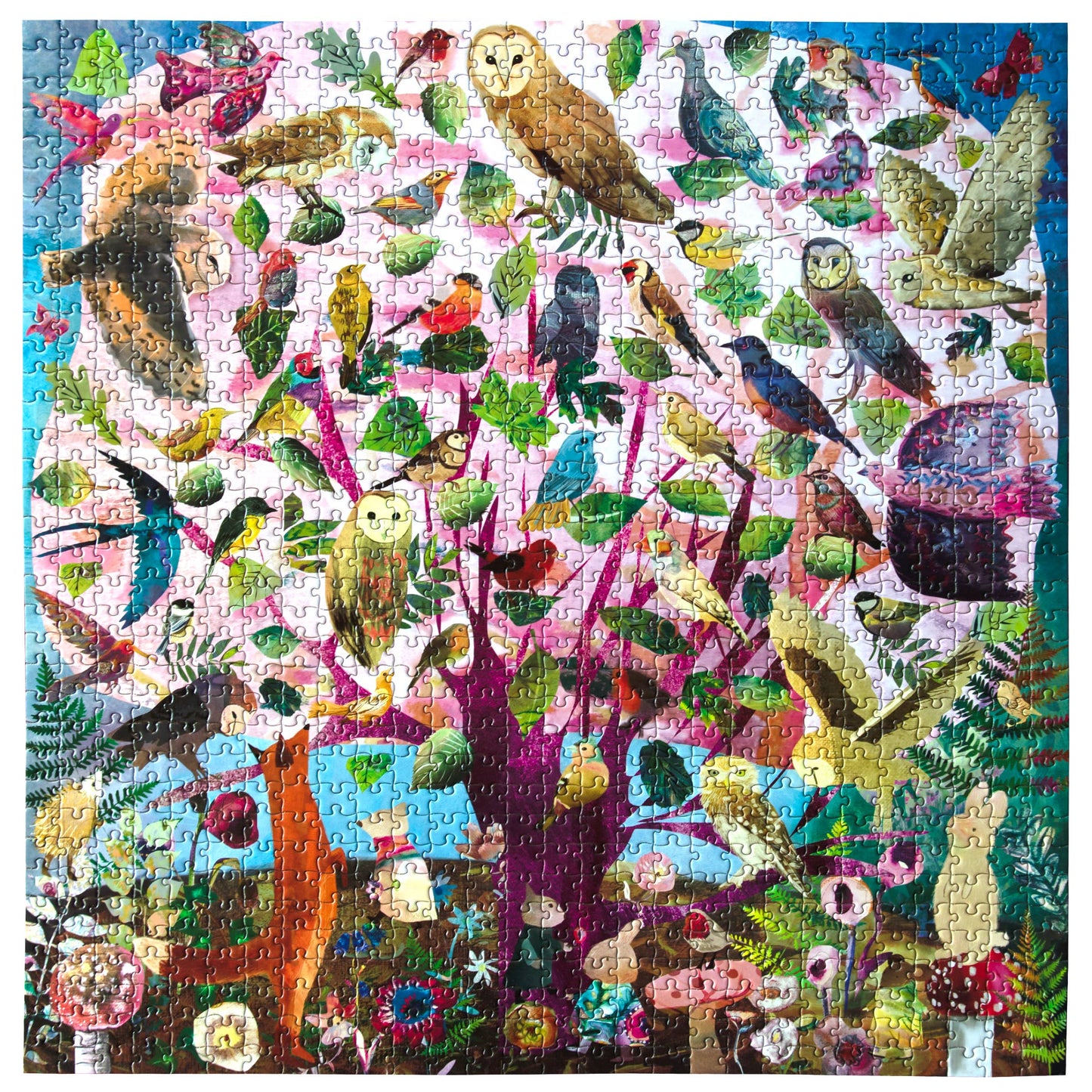 eeBoo - Parliament of Owls 1000 Piece Puzzle