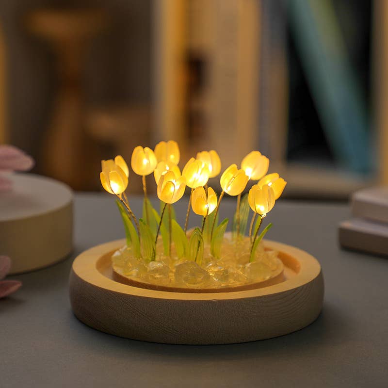 Tulip LED Light DIY Kit, Craft Gift for Girls