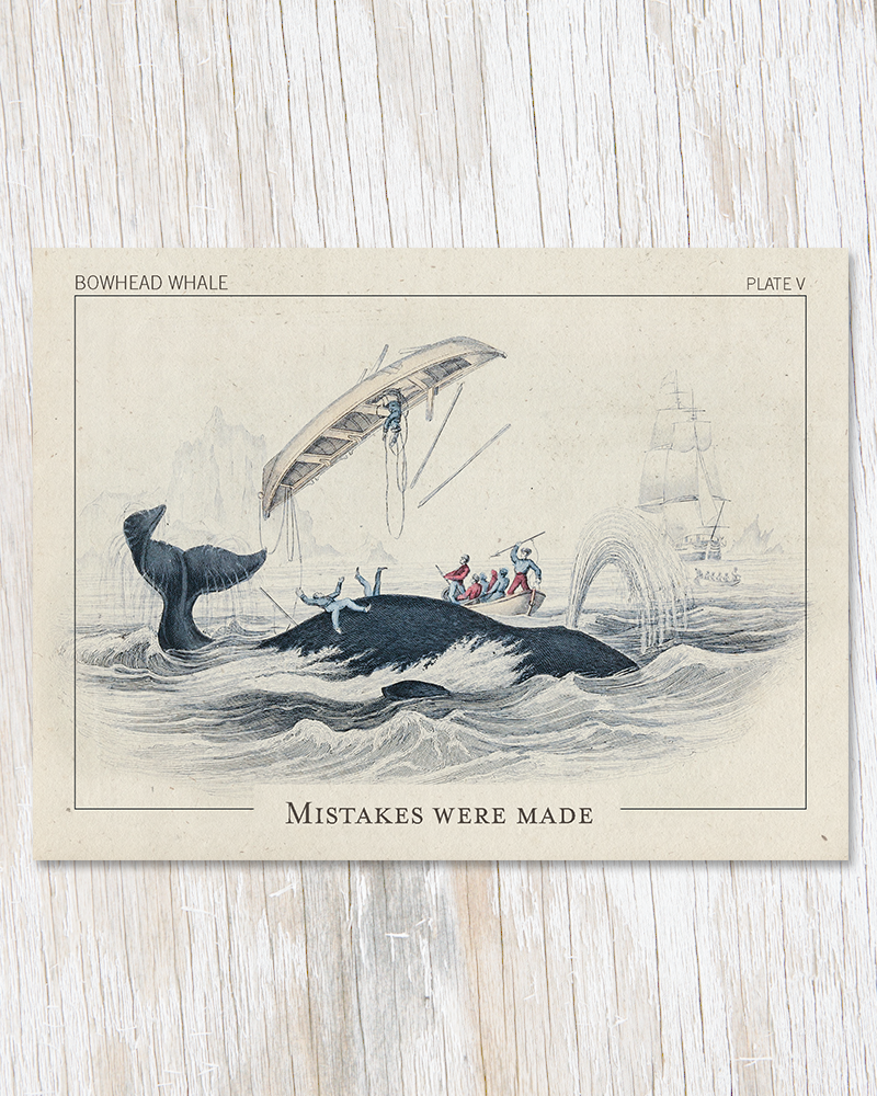 Mistakes Were Made Card