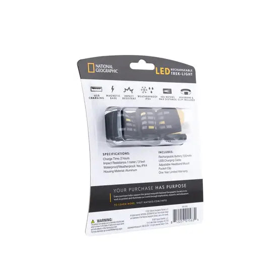 Explore Scientific - National Geographic LED Headlight Rechargeable