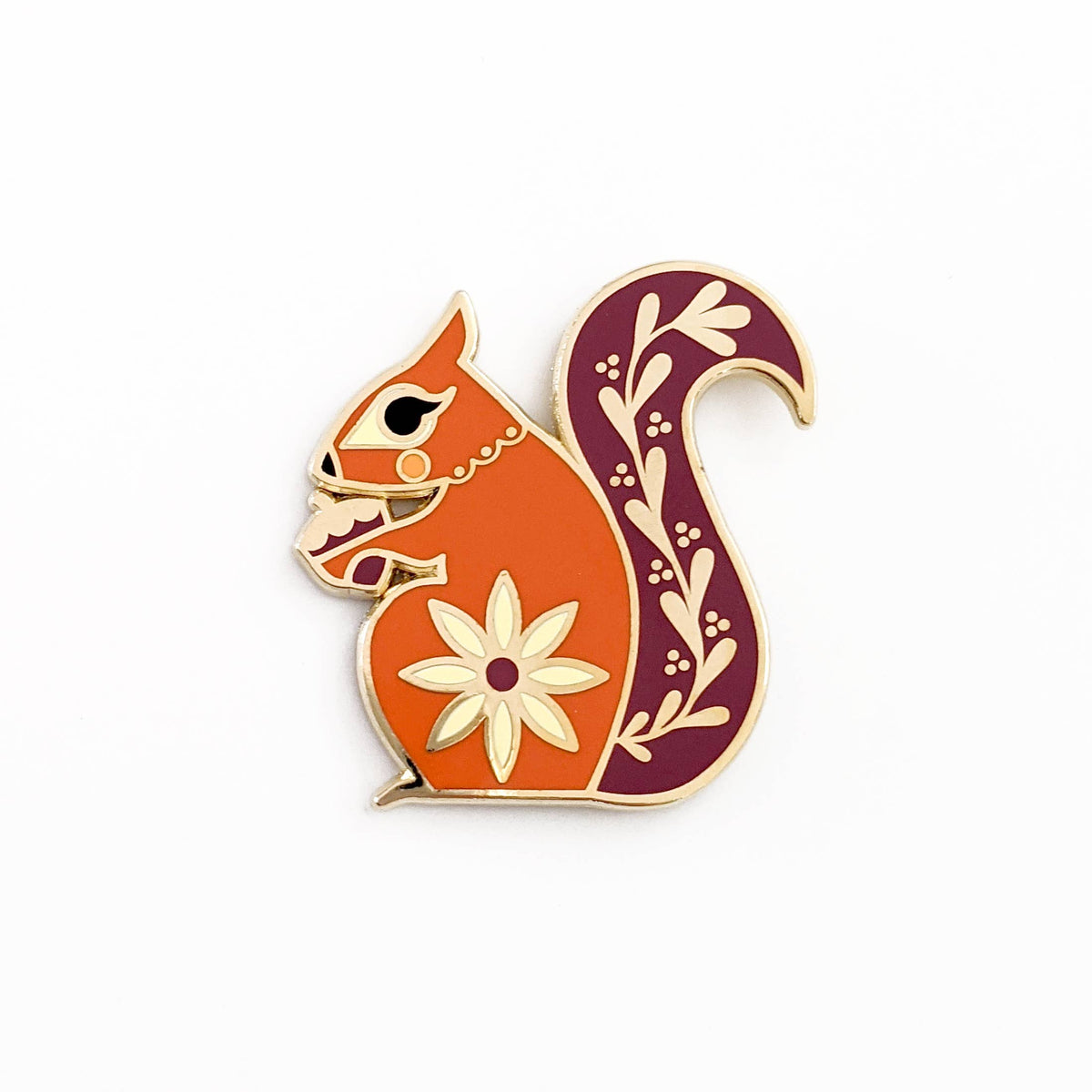 Squirrel Hard Enamel Pin