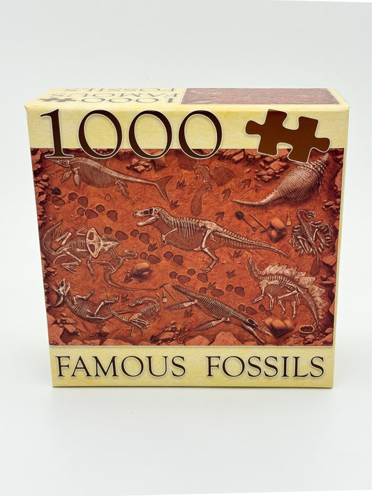 "Famous Fossils" Paleontology Puzzle