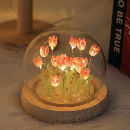Tulip LED Light DIY Kit, Craft Gift for Girls