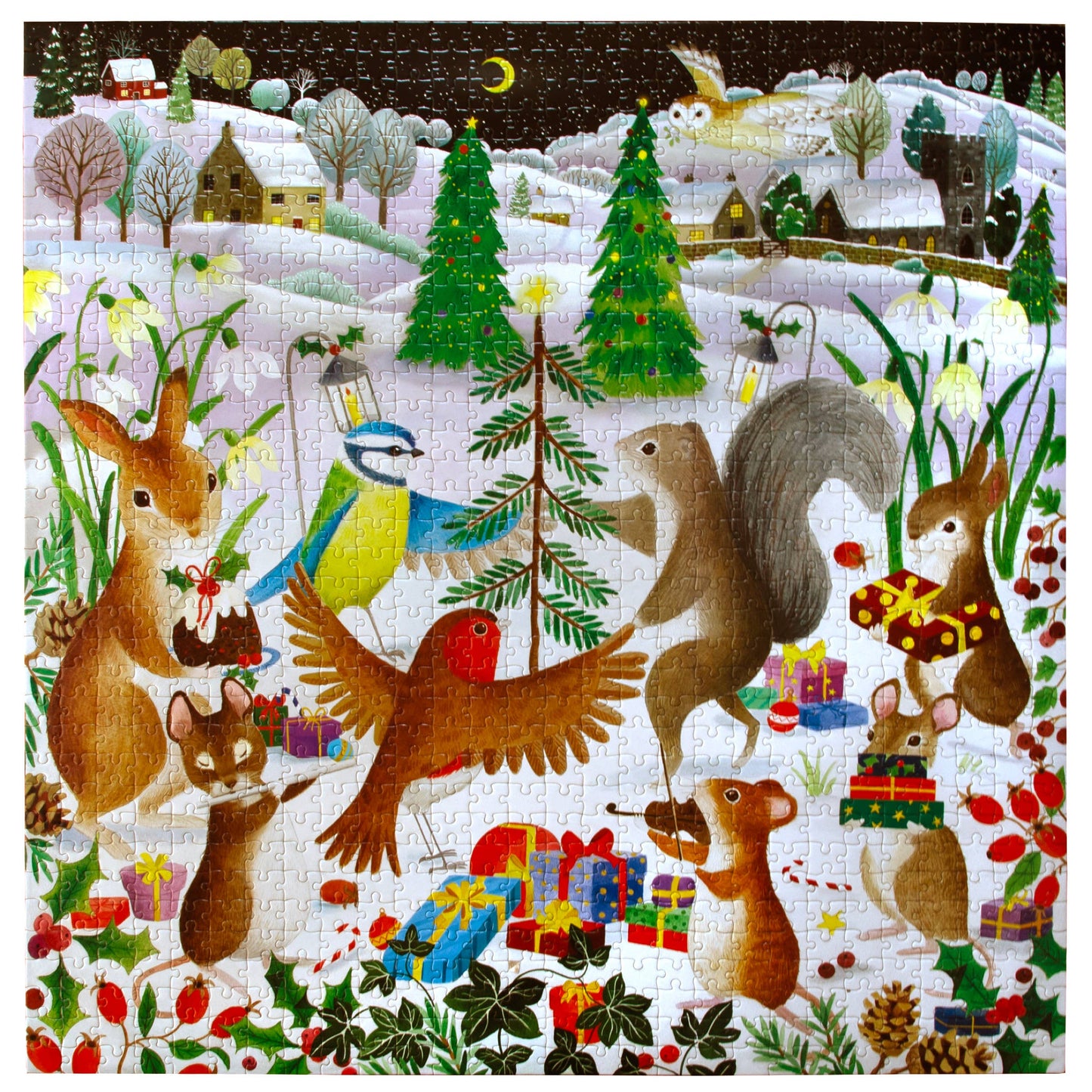 eeBoo - The Little Tree 1000 Piece Square Puzzle