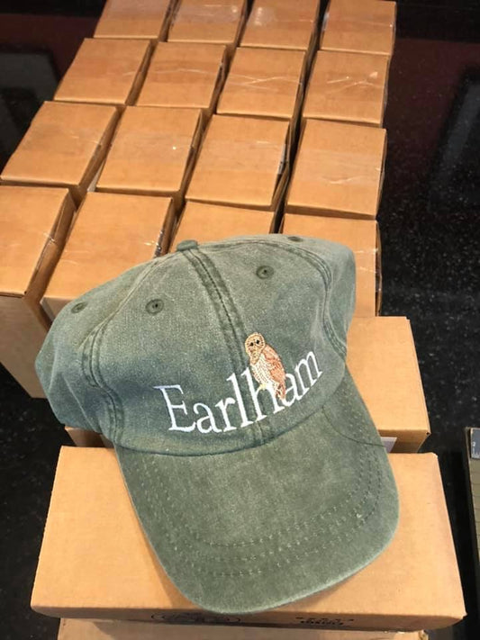 Earlham Birding Hat (Green, Owl)
