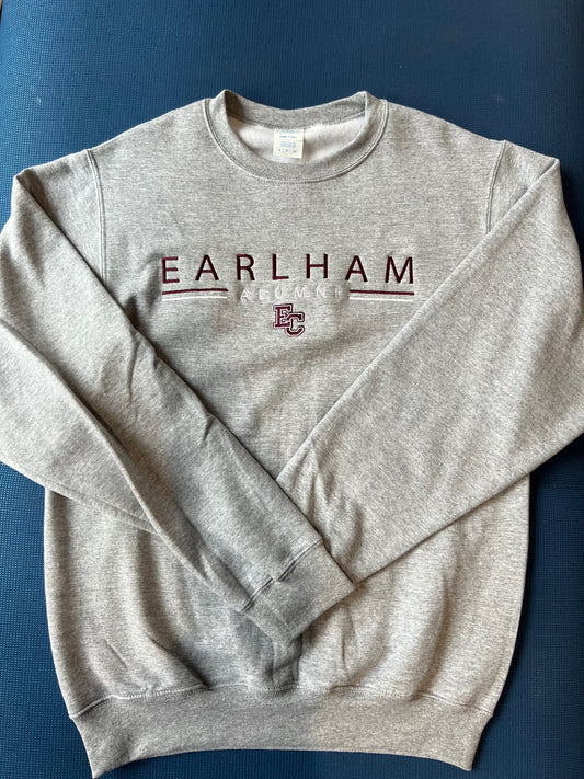 Earlham Alumni Embroidered Crew