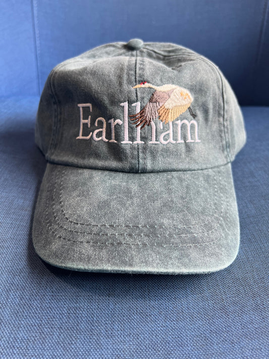 Earlham Birding Hat (Blue, Crane)