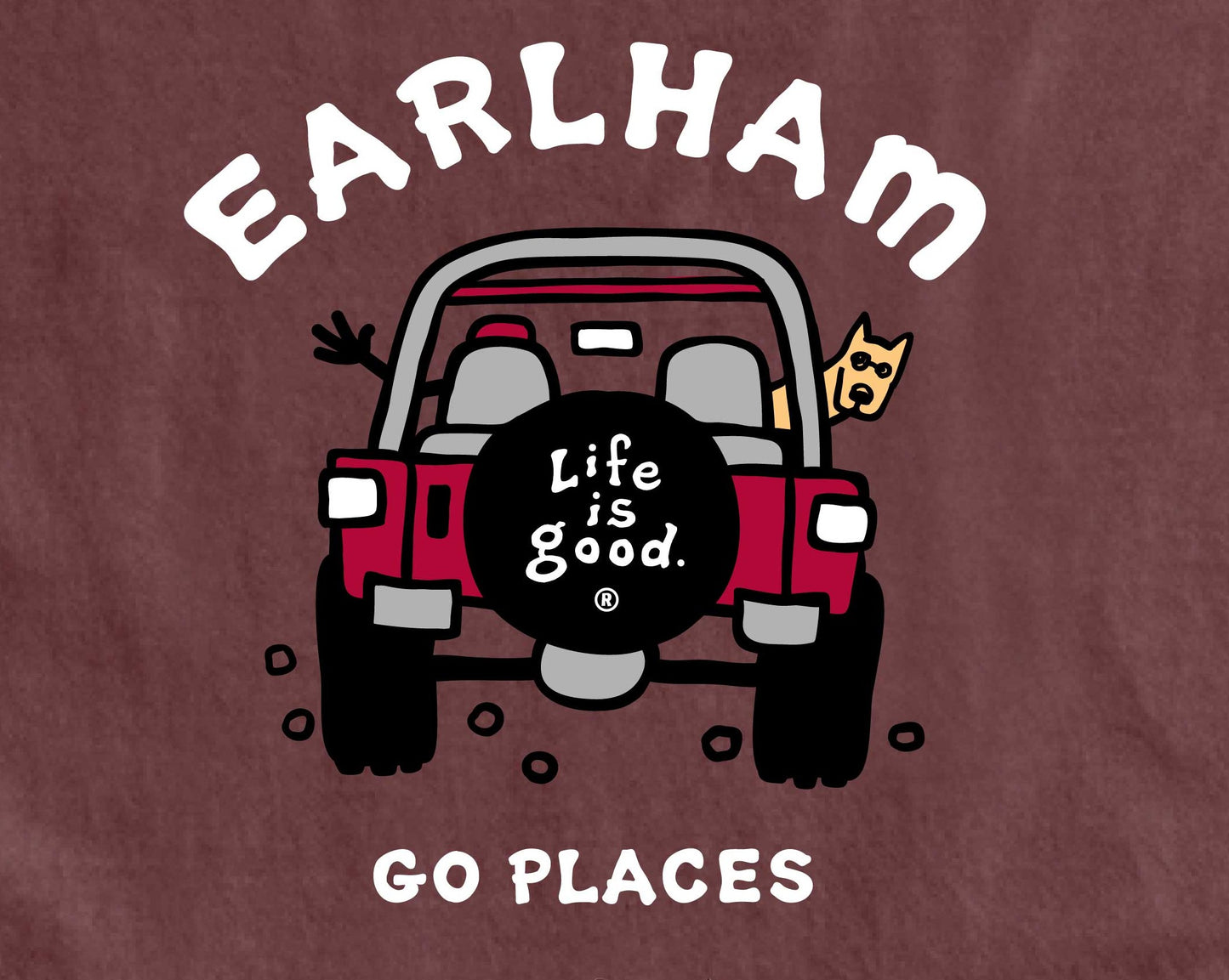 Earlham Vinyl Stickers