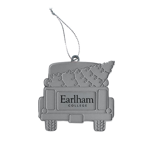 Earlham Truck Pewter Ornament