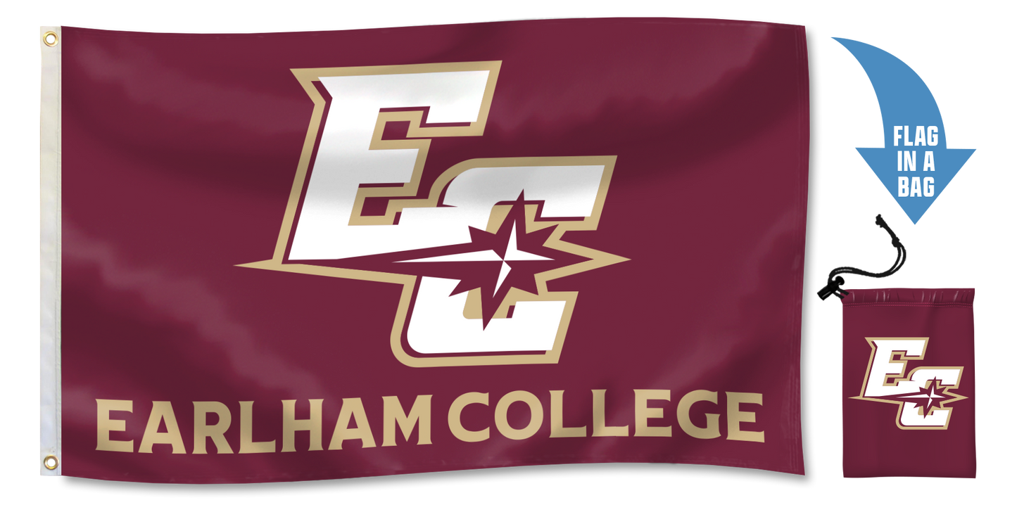 Earlham Flag-in-a-bag, 3x5'