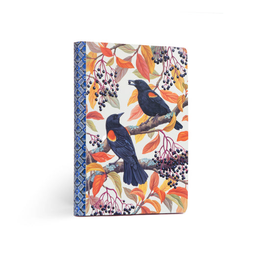 eeBoo - Autumn Blackbirds Luxe Journal