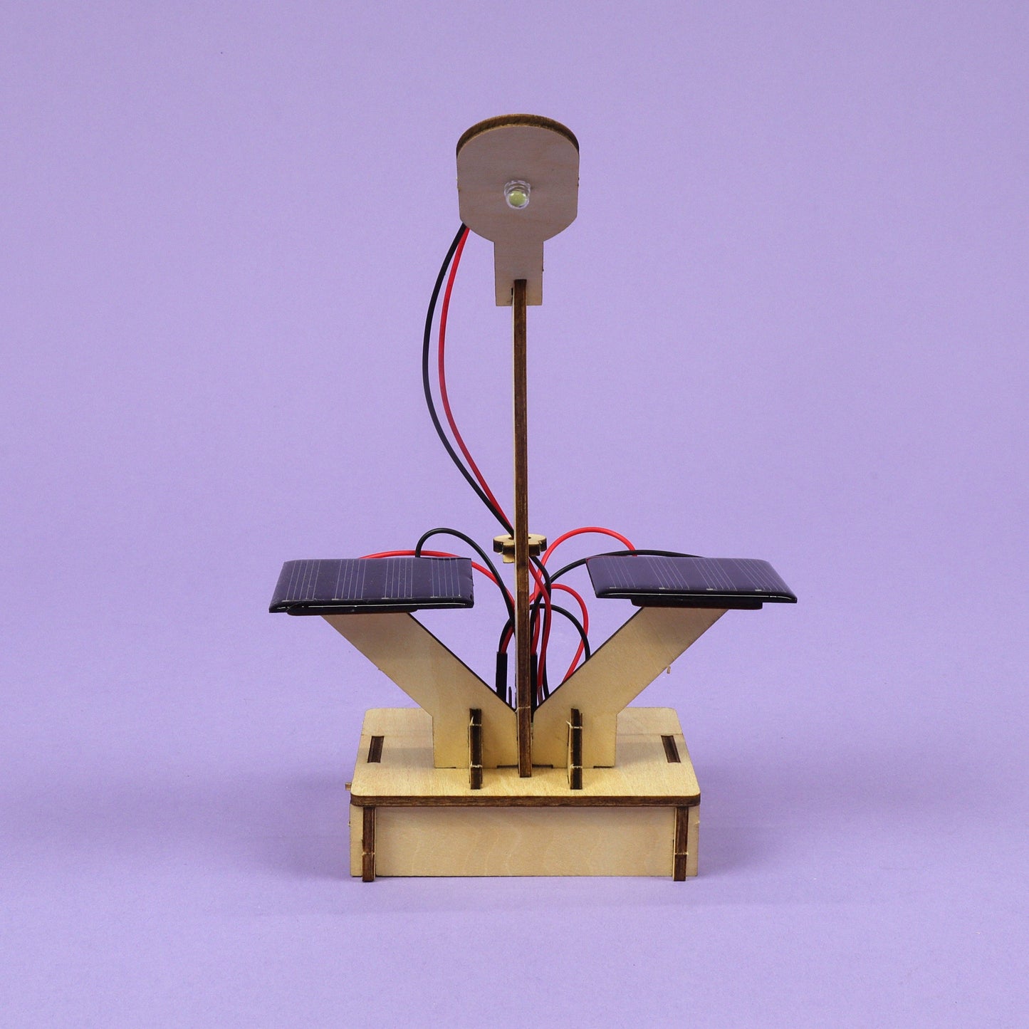 Smart Light Sensitive Solar Lamp DIY Kit, STEM Toy for Kids