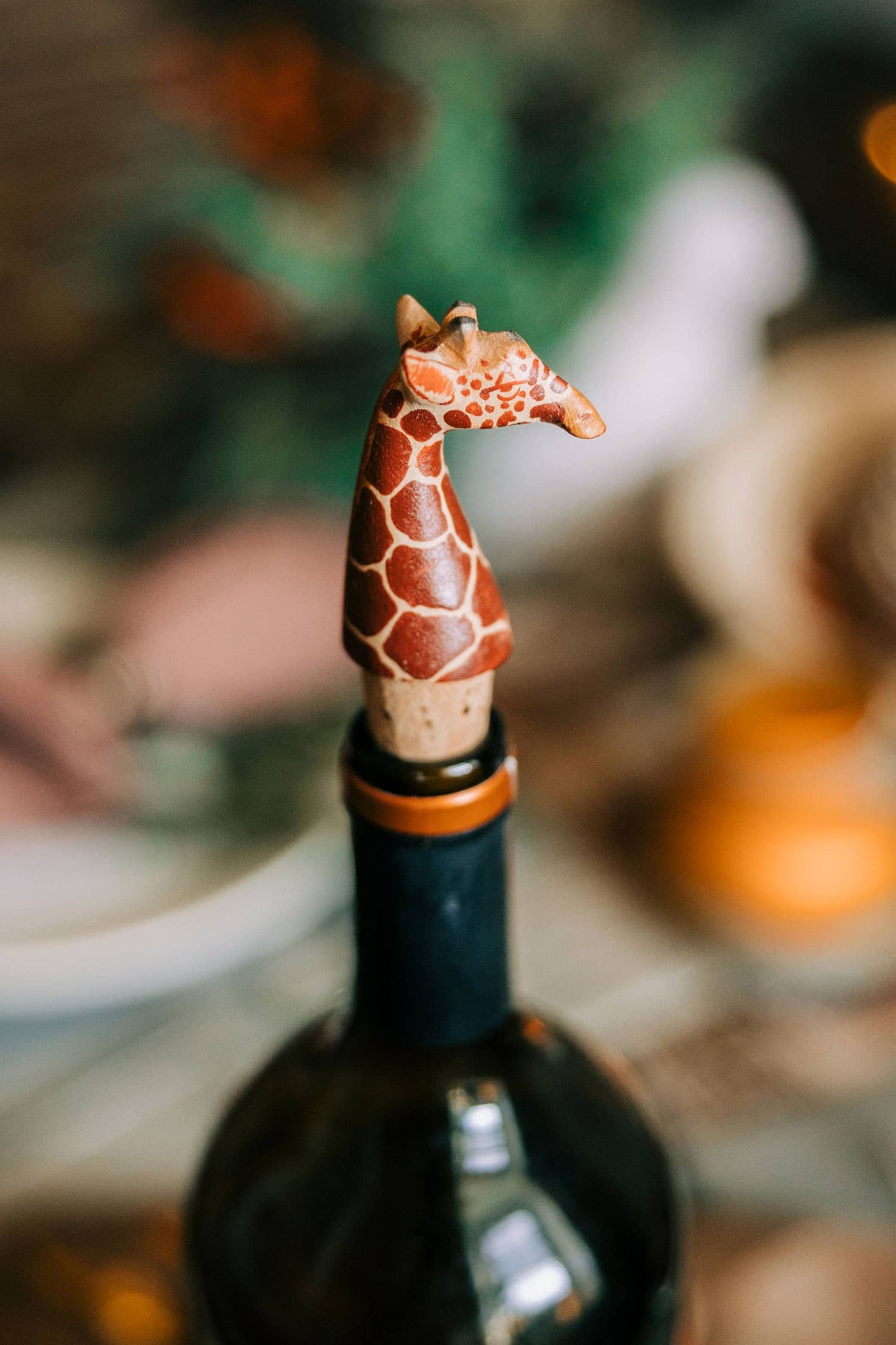 Giraffe Bottle Topper