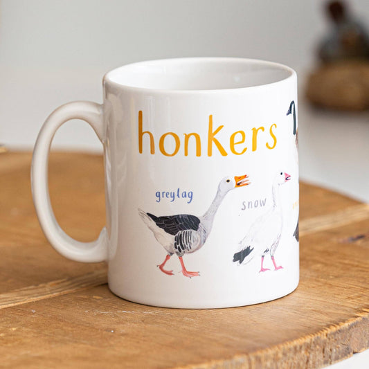 Honkers Ceramic Bird Pun Mug