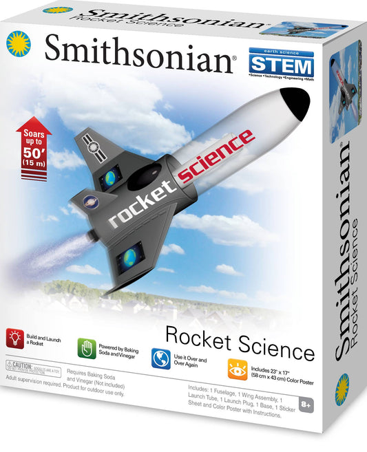 Packaged Smithsonian Rocket Science kit.