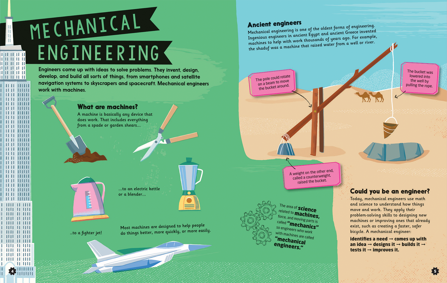 Kid Engineer: Working with Machines