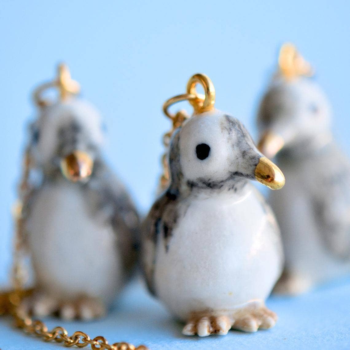 Tiny Penguin Necklace