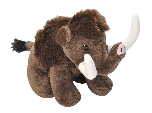 Pocketkins-ECO-Woolly Mammoth Stuffed Animal 5"
