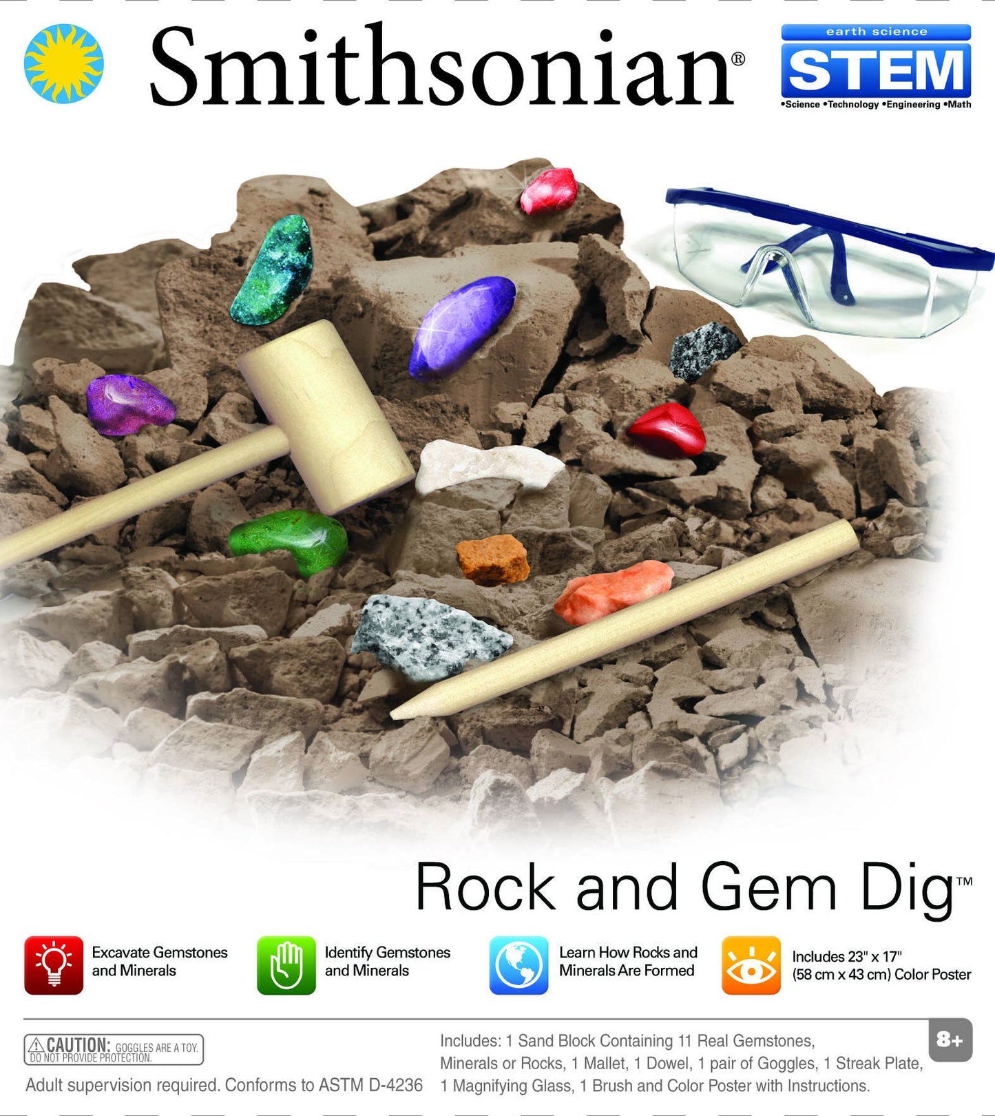 Smithsonian Rock and Gem Dig