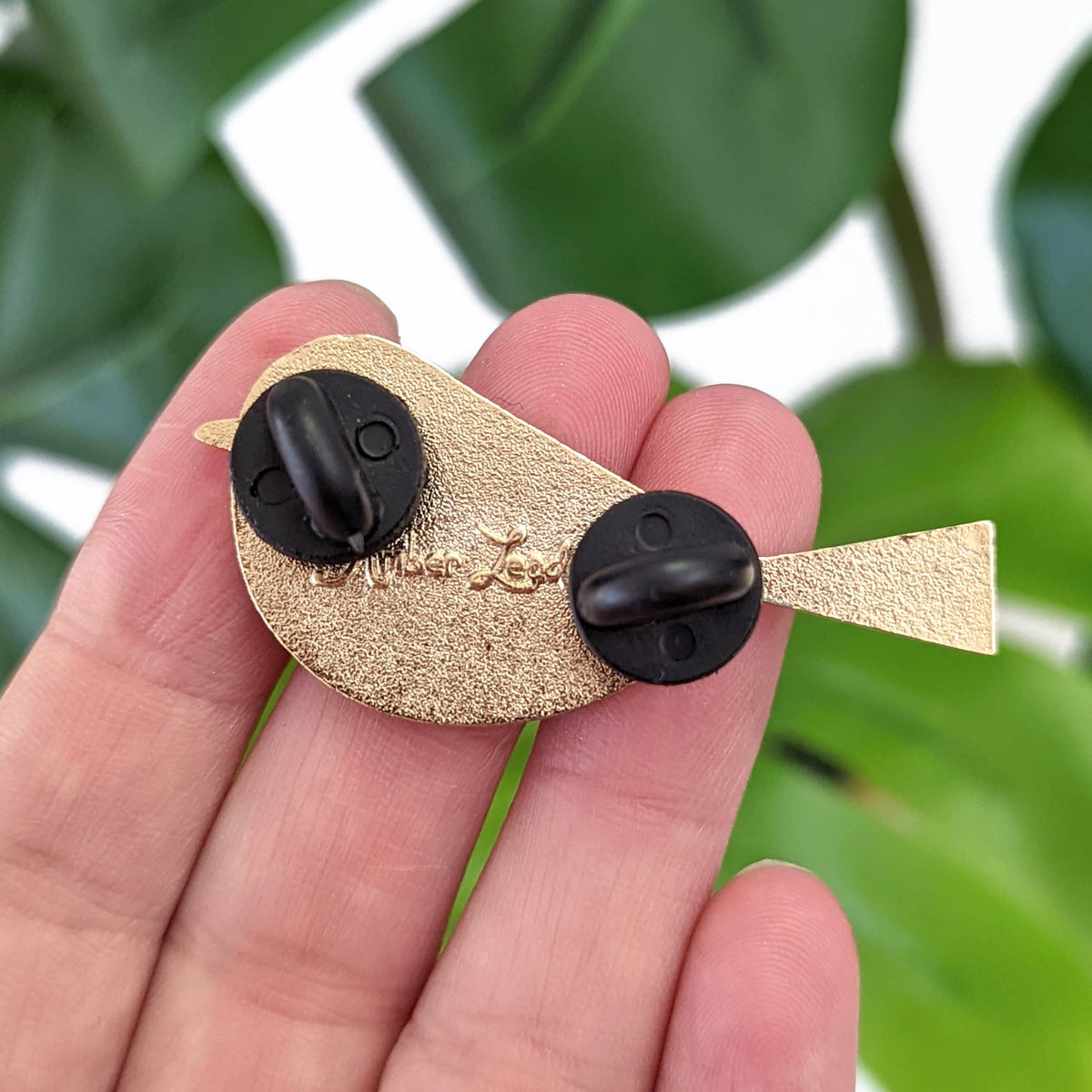 Chickadee Bird Hard Enamel Pin