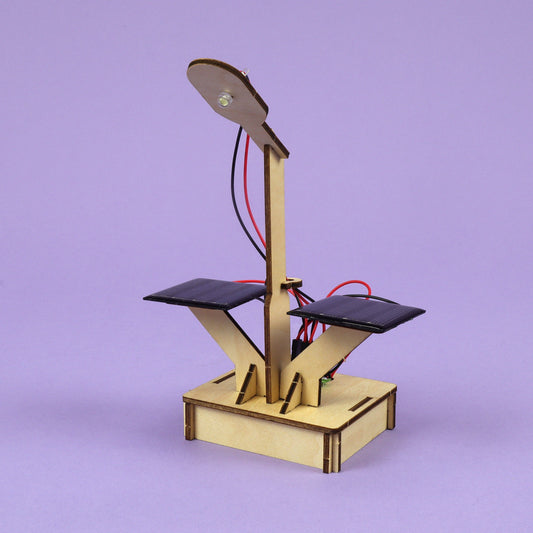 Smart Light Sensitive Solar Lamp DIY Kit, STEM Toy for Kids