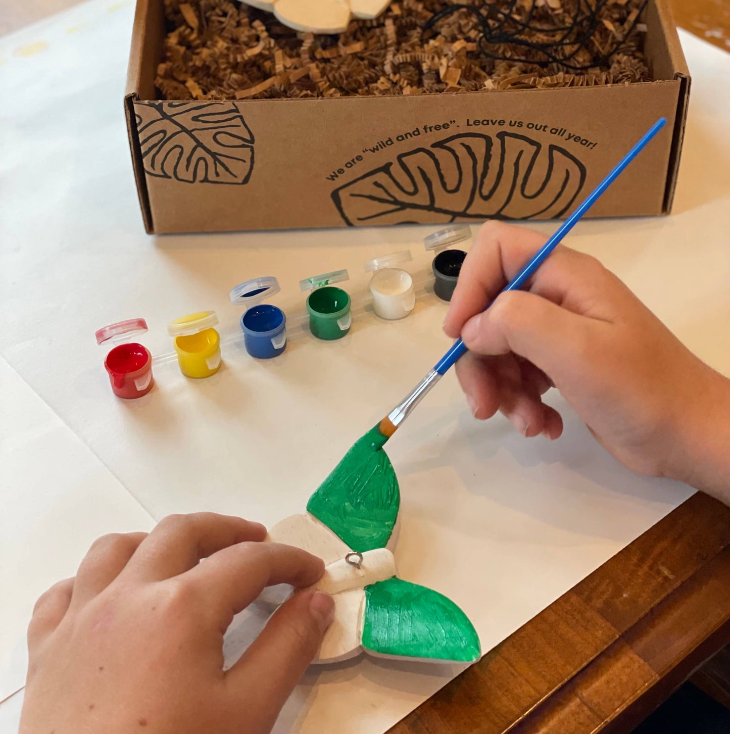 Paint Your Own Butterfly Ornament Kit