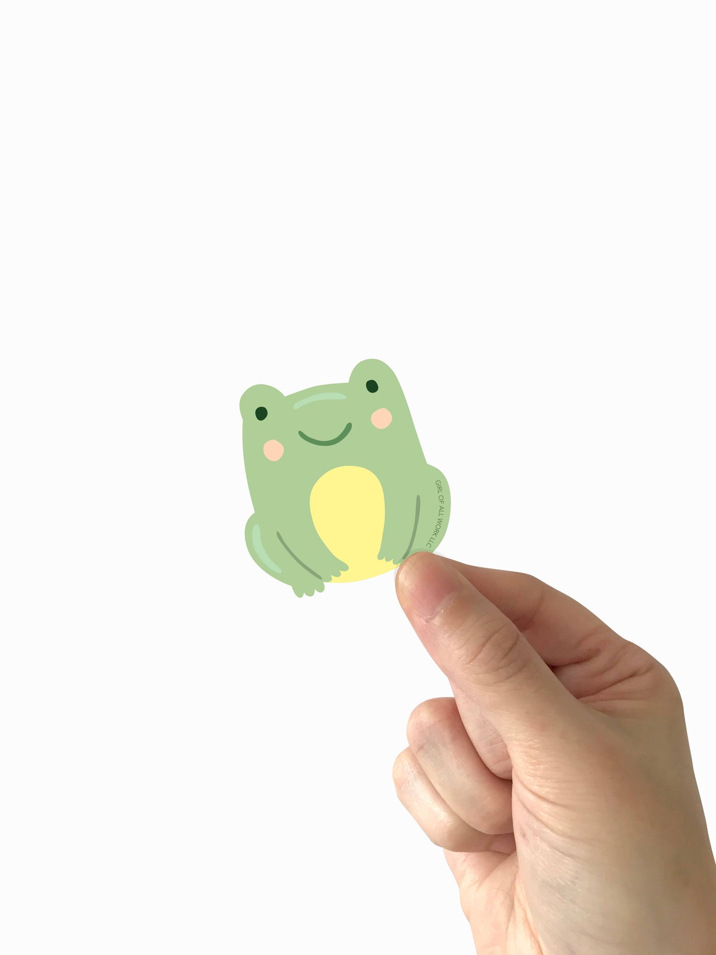 Frog  Vinyl Sticker