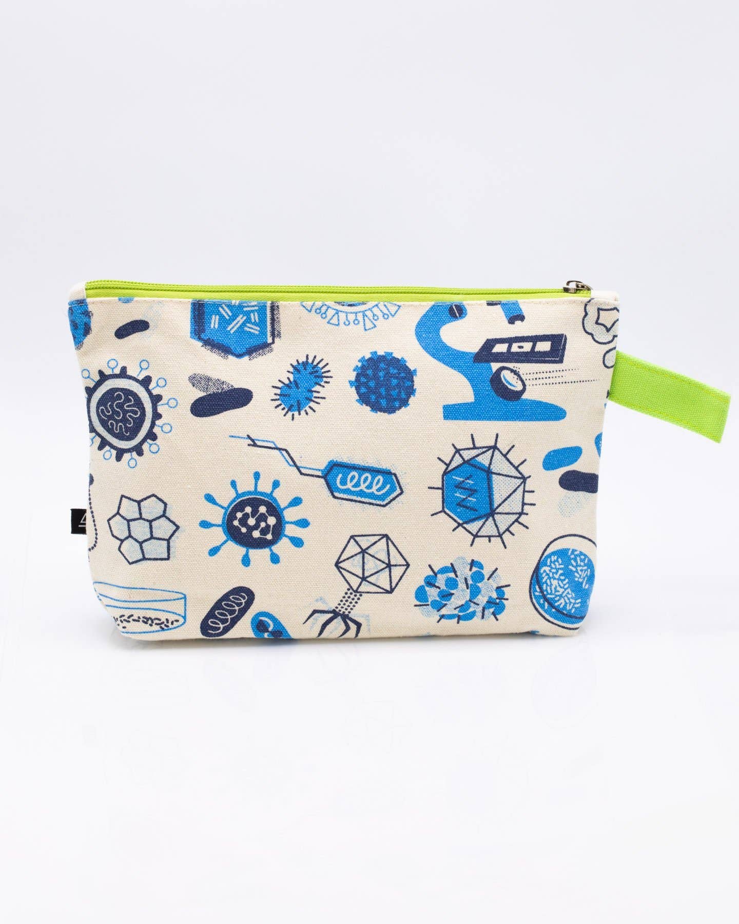 Retro Microbiology Pencil Bag