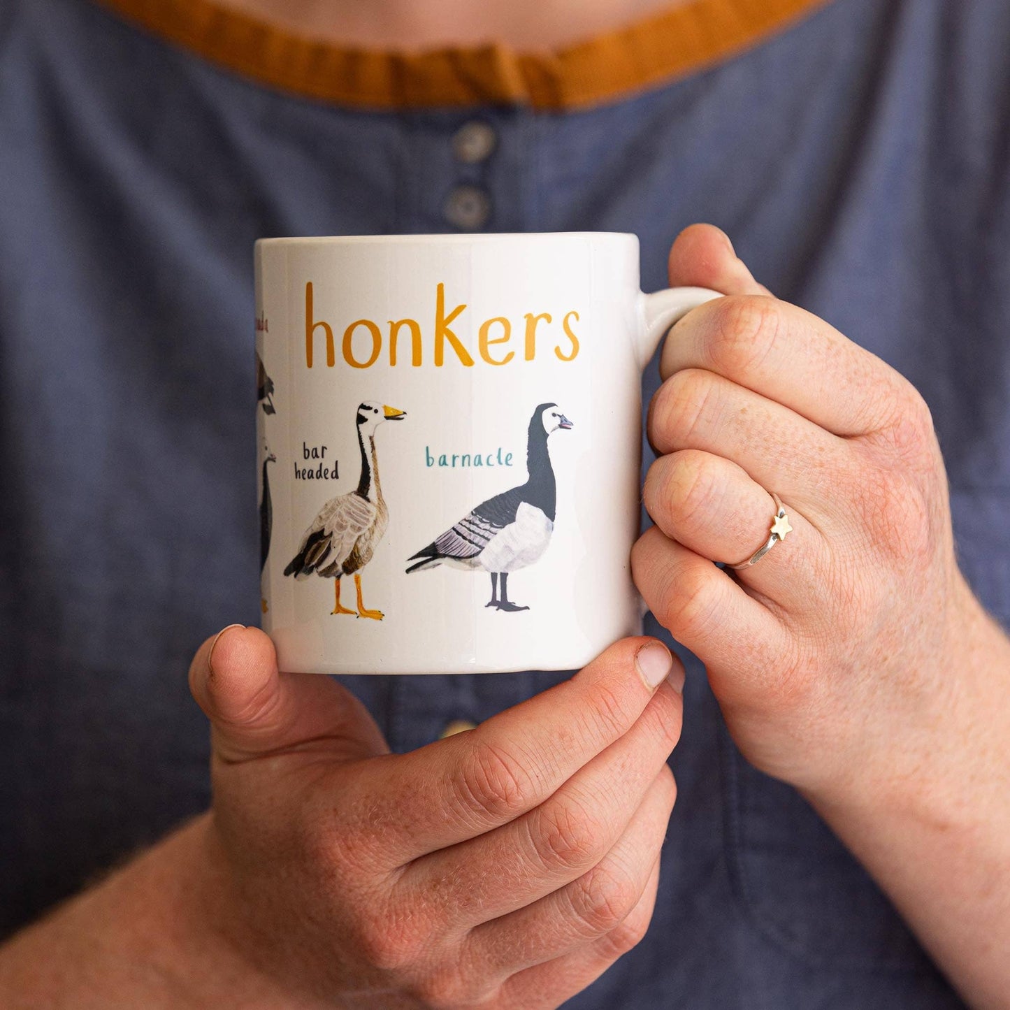 Honkers Ceramic Bird Pun Mug