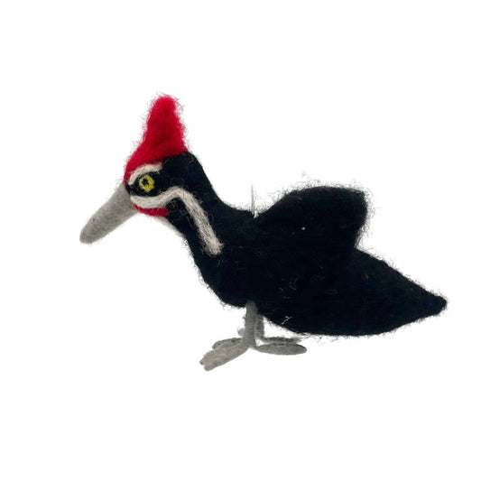 Pileated Woodpecker Felt Ornament