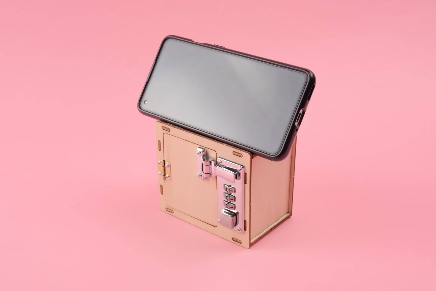 Combination Lock Box and Phone Holder DIY Kit