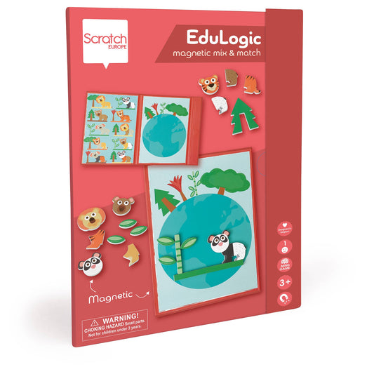 EduLogic Book Mix & Match ANIMAL WORLD