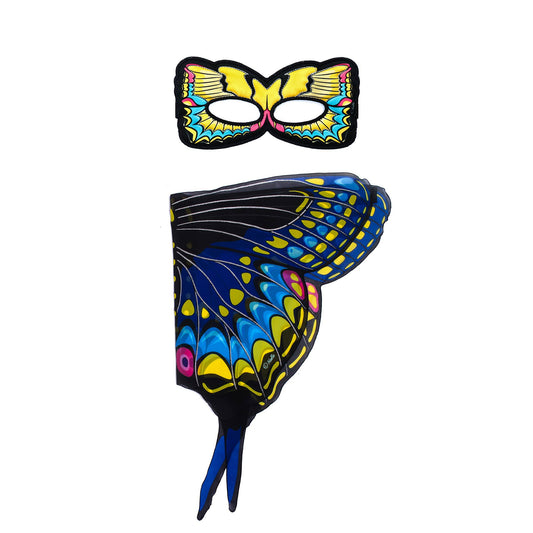 Tiger Swallowtail Butterfly Wings + Mask