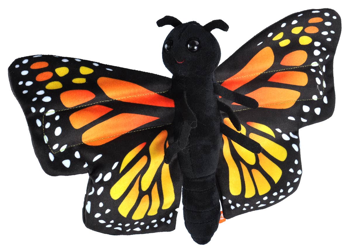Monarch Butterfly Stuffed Animal 8"