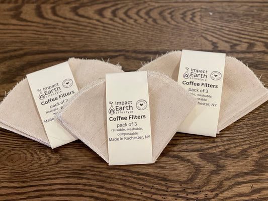 Coffee Filters (3 pack)- Compostable